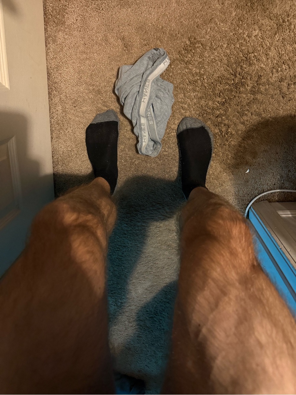 Used Hanes gym socks